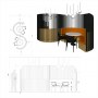 Blacks Burgers Epsom | furniture details | Interior Designers